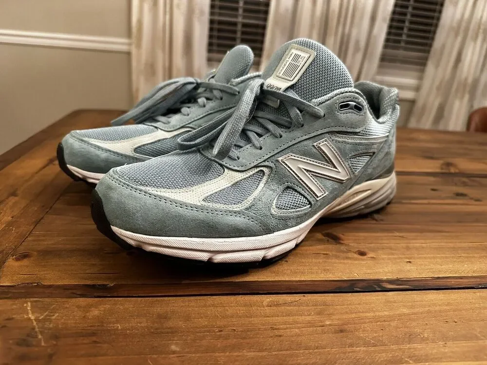 Size 12 - New Balance 990v4 Made in USA Low Mineral Sage Mint Men’s Rare Color
